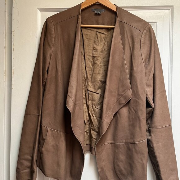 Vince Soft Leather Jacket - Picture 12 of 14